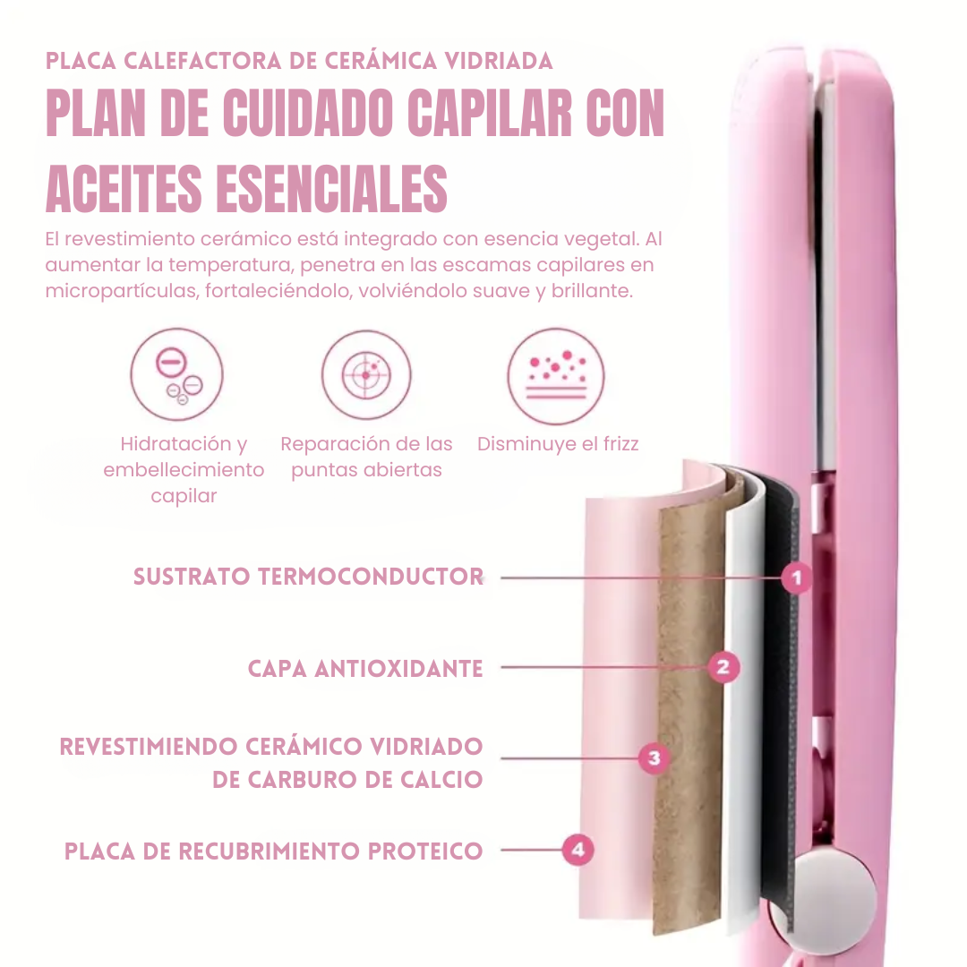 GlamEase PocketStyler™ - Belleza en tu bolsillo.