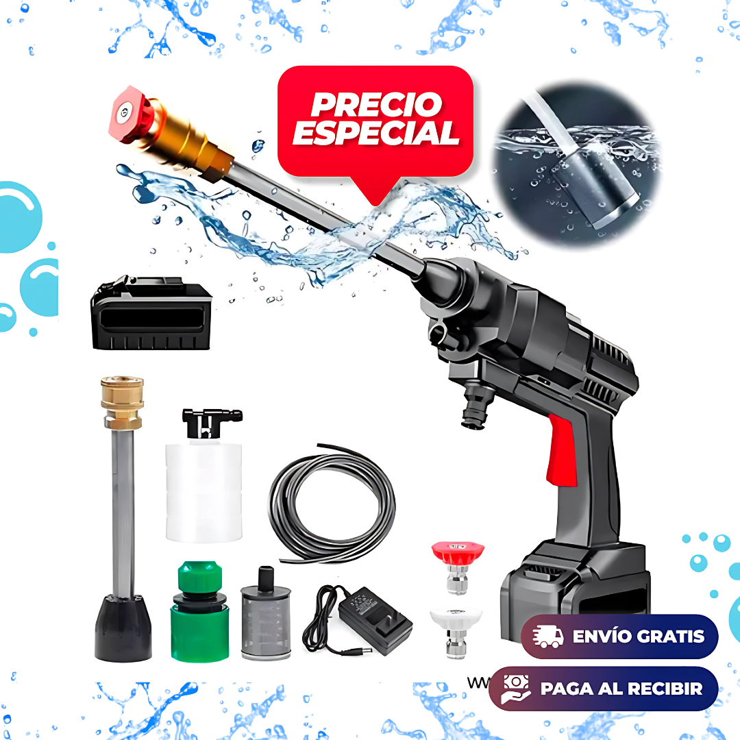 JetWash Freedom™ – Limpieza potente. Donde quieras. Sin cables.