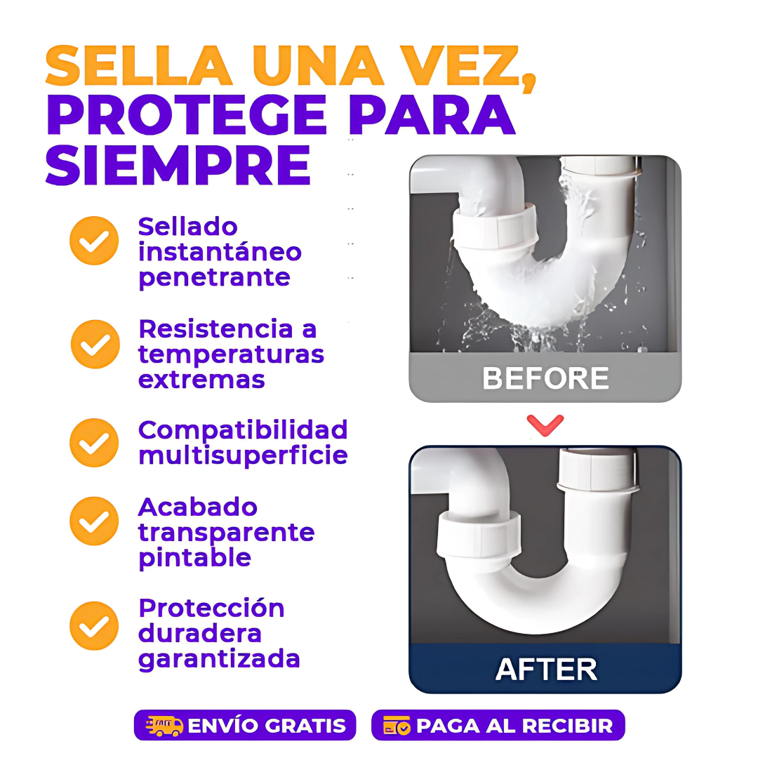 SealGuard Flex™ – La gotera no entra, la solución no se nota