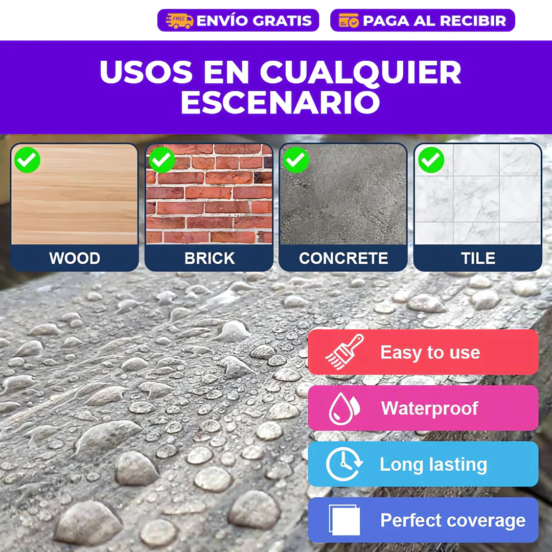 SealGuard Flex™ – La gotera no entra, la solución no se nota