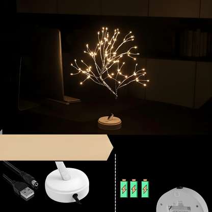 GlowBranch Aura™ – Luz que transforma ambientes