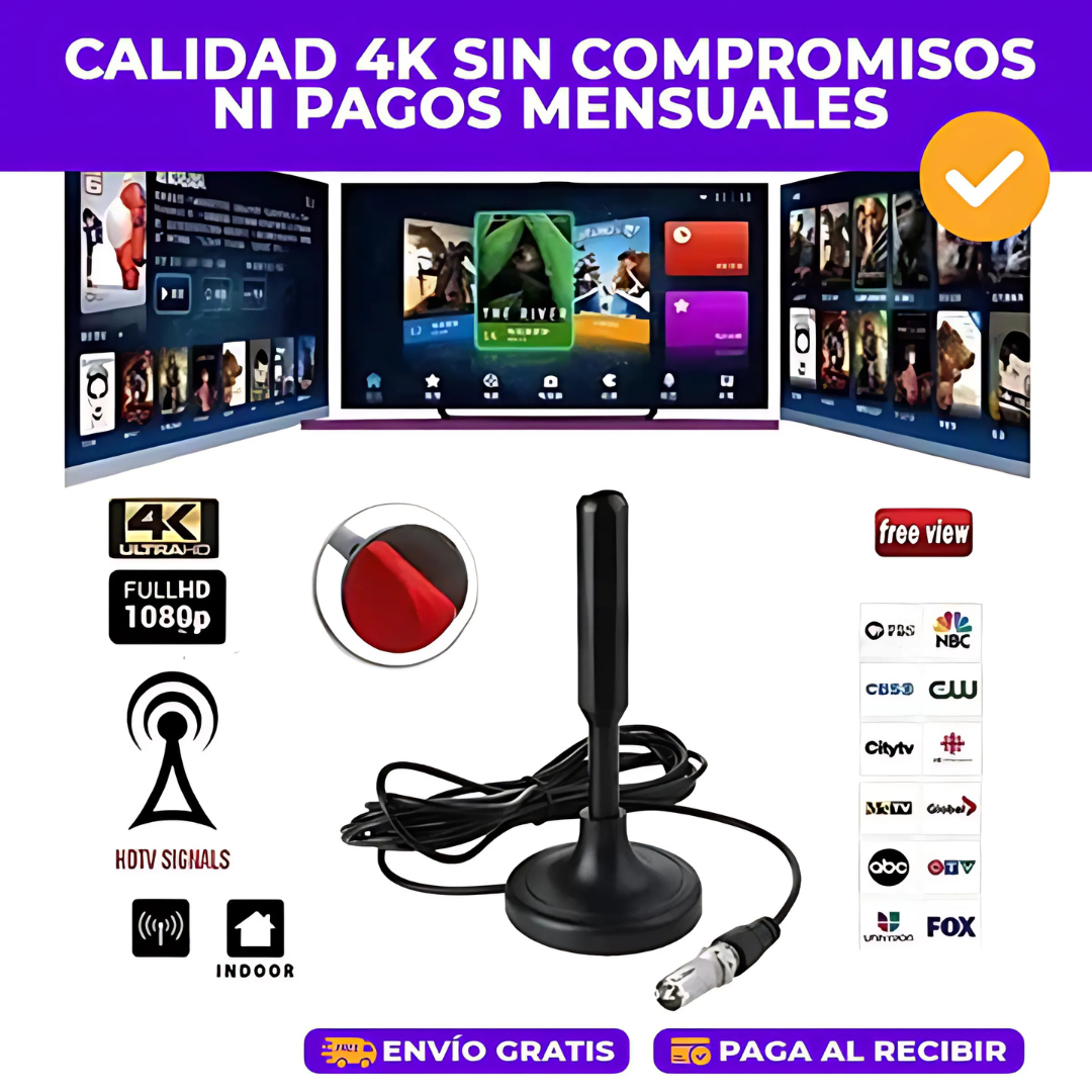 Antena Digital para TDT - Canales Gratis en HD
