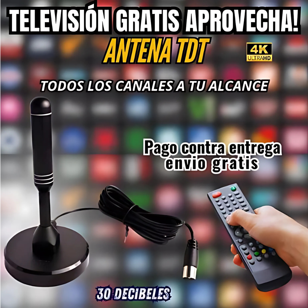 Antena Digital para TDT - Canales Gratis en HD